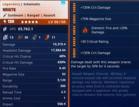 Wraith Fire 5 Stars PL130 Max Perks 02.jpg