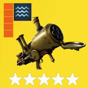 PL130 Cannonade Water Max Perks